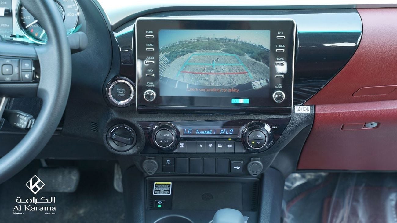 تويوتا هيلوكس 2.7L GLX.S - SR5 | Automatic Transmission | Wireless Charger | GCC Specification | Rear Camera
