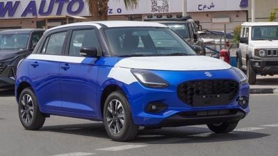 سوزوكي سويفت Brand New Suzuki Swift Dual Tone 2026 1.2L FWD Petrol |Blue with Black Roof/Black |N-SWI12- P-26 |FO