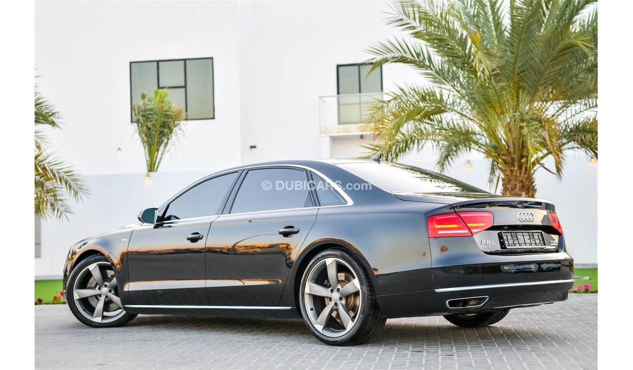 Audi A8 W12 - Full Service History! - Top Of The Range! - Whopping 500HP! - AED 1,758 PM - 0% DP