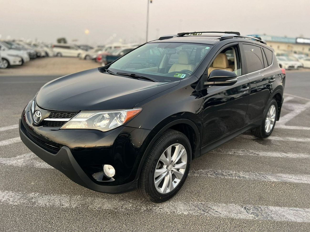 تويوتا راف ٤ 2013 Toyota RAV4, Limited 2.5L + V4 + 4wheel Drive 4X4  - Sunroof + Leather & Electric Seats + Push 