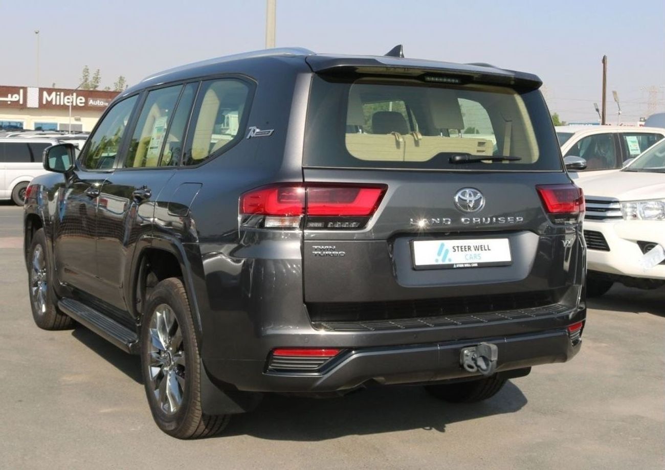 تويوتا لاند كروزر VX 2022| TWIN TURBO 3.5L 70TH ANNIVERSARY V6 WITH RADAR A/T JBL SOUND 4WD PETROL EXPORT ONLY