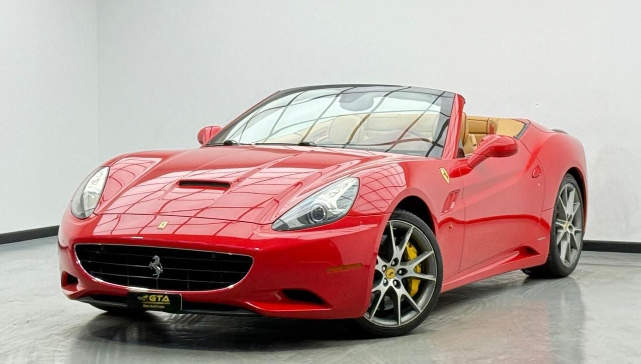 Ferrari California Std 4.3L (460 HP) 2012 Ferrari California,  Service History,Excellent Condition,GCC