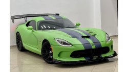 دودج فايبر 2016 Dodge Viper Srt10, Dodge Warranty-Service Contract-Service History, GCC