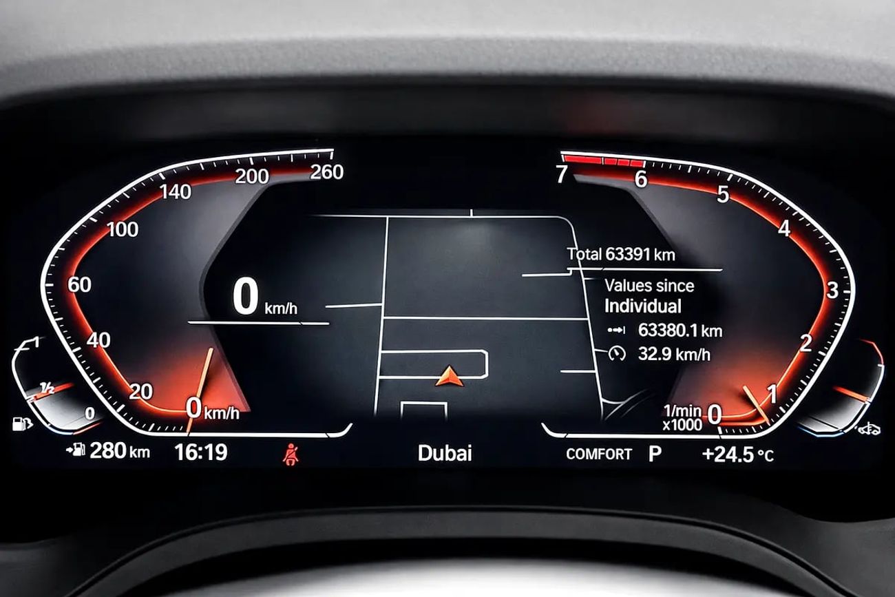 بي أم دبليو 330i M Sport 2.0L (255 HP) 2021 BMW 330i M-Kit, Warranty, 2026 BMW Service Pack, GCC