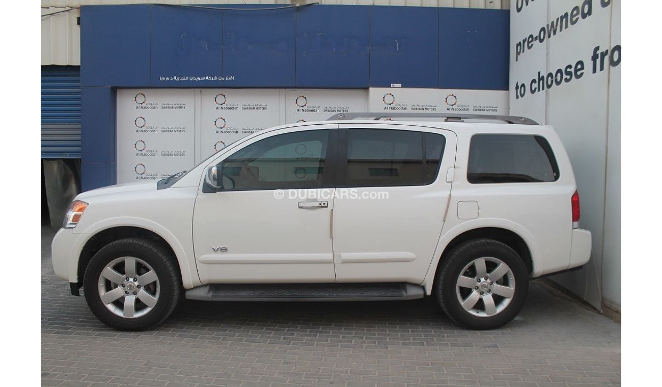 Nissan Armada 5.6L V8 WHITE 2008 MODEL