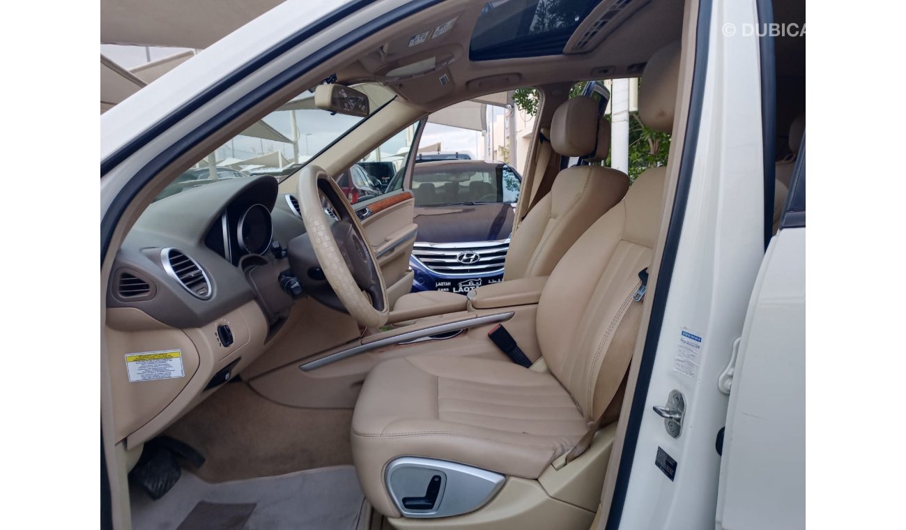 مرسيدس بنز ML 350 موديل 2007 وارد فتحة جلد مثبت سرعة تحكم رنجات حساسات خشب شاشة كاميرا خلفية بحالة ممتازة