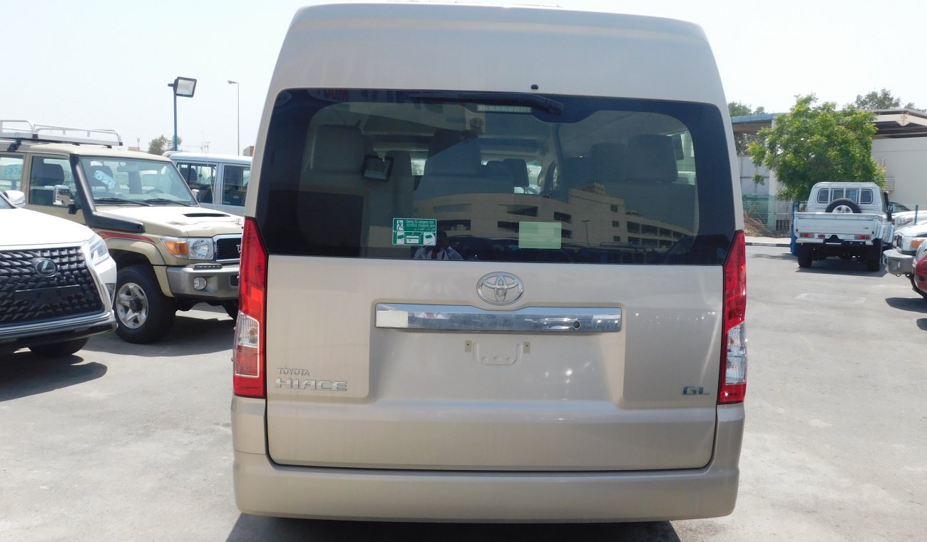 تويوتا هاياس HIGH ROOF GL 2.8L DIESEL 13 SEATER BUS AUTOMATIC TRANSMISSION(ONLY ON SAHARA MOTORS)