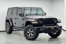 Jeep Wrangler Unlimited Rubicon 3.6L 2023 Jeep Wrangler Unlimited Rubicon, Warranty, Excellent Condition, GCC