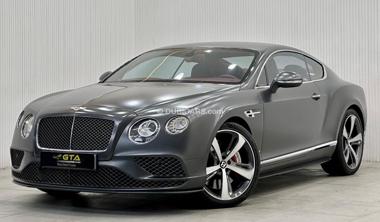 Bentley Continental GT 2016 Bentley Continental GT Speed, Warranty, Full Service History, Low Kms, GCC