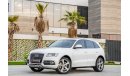 Audi Q5 V6 S Line | 1,645 P.M | 0% Downpayment | Full Option |  Low Mileage