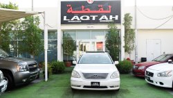 Lexus LS 430 Imported 1/2 Ultra 2006 model, white color, leather opening, wooden wheels, electric mirrors, electr