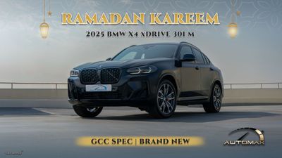 BMW X4M xDrive 30i 2.0T GCC 2025 0Km With 2 Years Warranty @Official Dealer