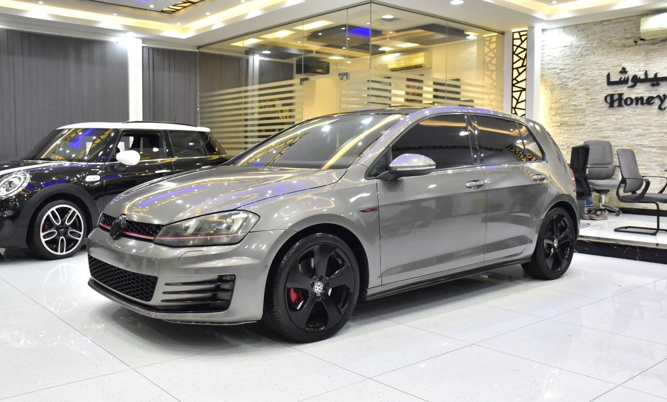 فولكس واجن جولف GTI EXCELLENT DEAL for our Volkswagen GTi ( 2017 Model ) in Grey Color GCC Specs