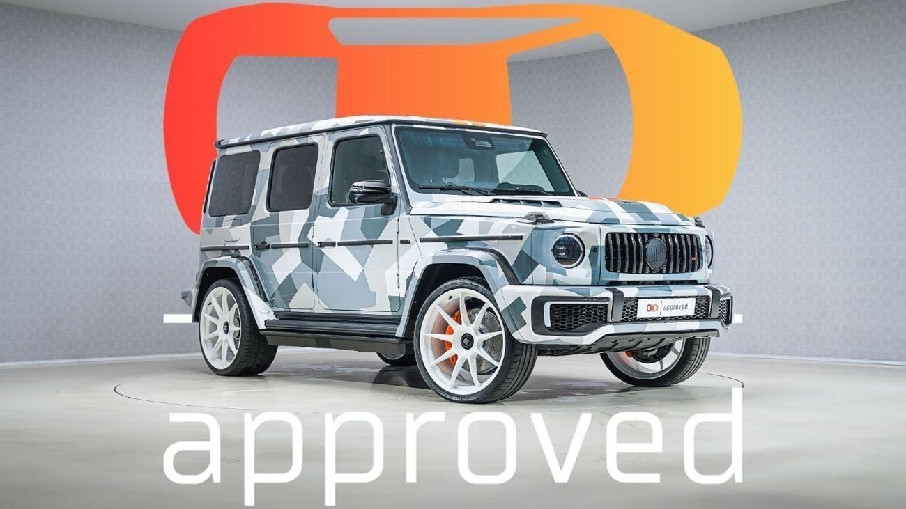 Mercedes-Benz G 63 AMG 4MATIC SUV HOF H65E Rebel 1/10 | AED 25,300 PM | Warranty April-2026
