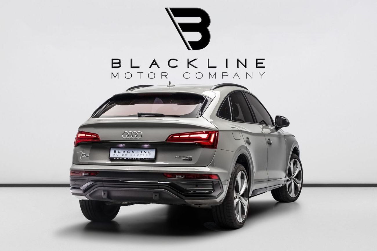Audi Q5 45 TFSI SPORTBACK S-LINE BUY NOW, PAY 2027 | THE BLACKLINE STANDARD | 2027 Audi Warranty + Service Contract, GCC