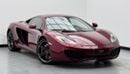 مكلارين MP4-12C 2012 McLaren MP4-12C, McLaren Service History, Excellent Condition, GCC