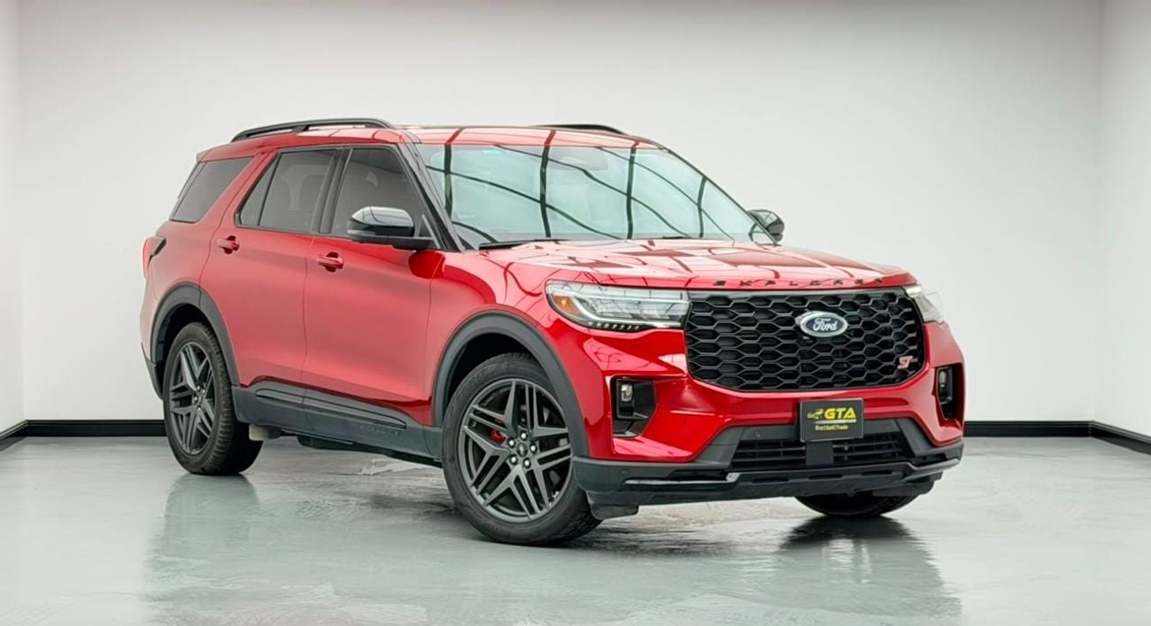 Ford Explorer 2025 Ford Explorer ST, 04/2030 Ford Warranty + Service Contract, Full Ford Service History, GCC