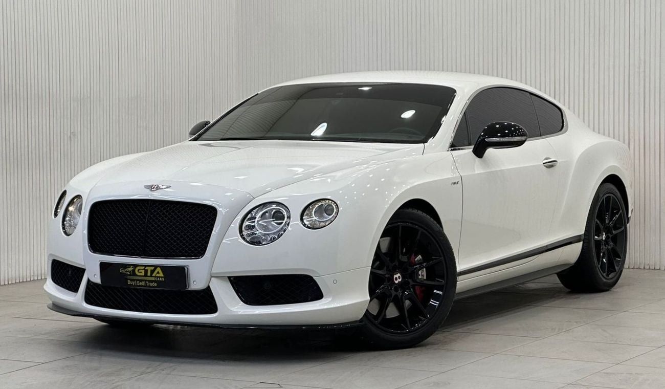 Bentley Continental GT V8s 2015 Bentley Continental GT V8s, Service History, Excellent Condition, GCC Specs