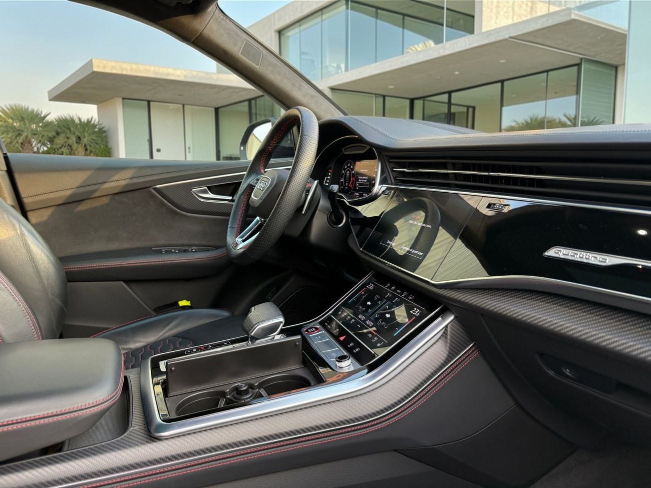 Audi RSQ8 TFSI quattro 4.0L AED 8,700 P.M | 0% DOWN PAYMENT | AUDI RS Q8 | 4.0L V8 4WD | 2023 | GCC SPECS
