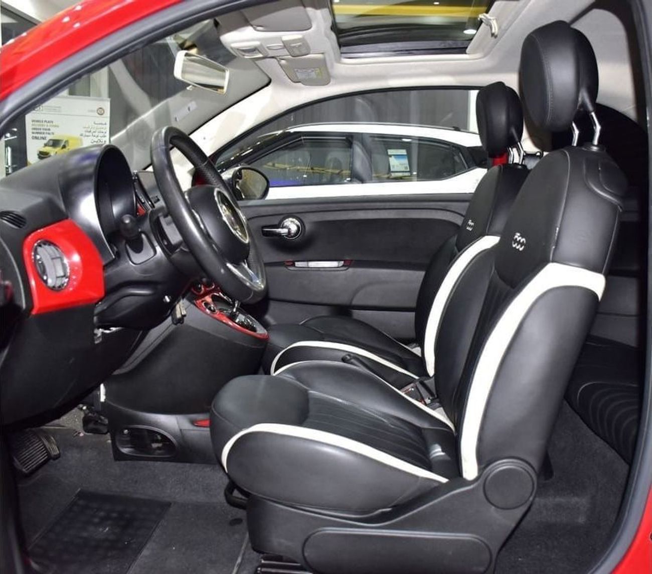 Fiat 500 EXCELLENT DEAL for our Fiat 500 ( 2019 Model ) in Red Color GCC Specs