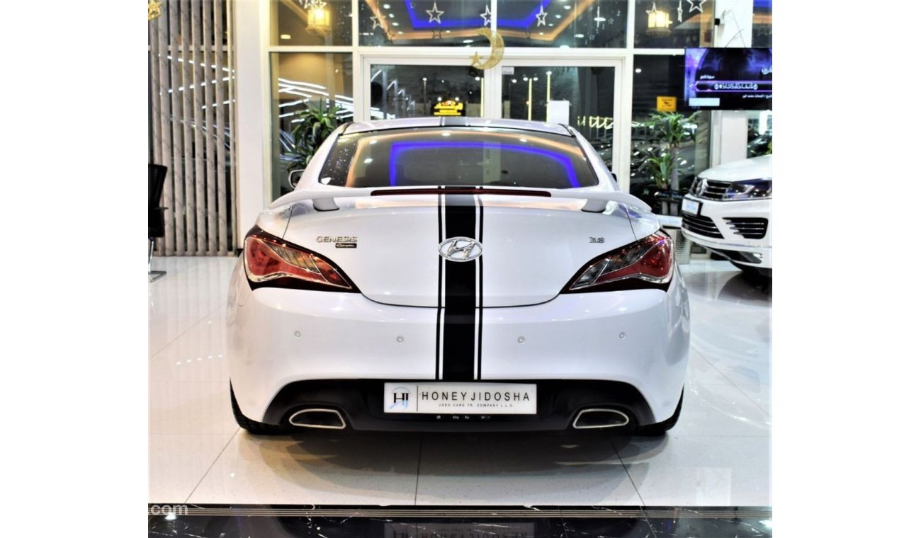 هيونداي جينيسس ORIGINAL PAINT & VERY LOW MILEAGE 19,000KM! Hyundai Genesis Coupe 3.8 2016 Model!! in White Color! G