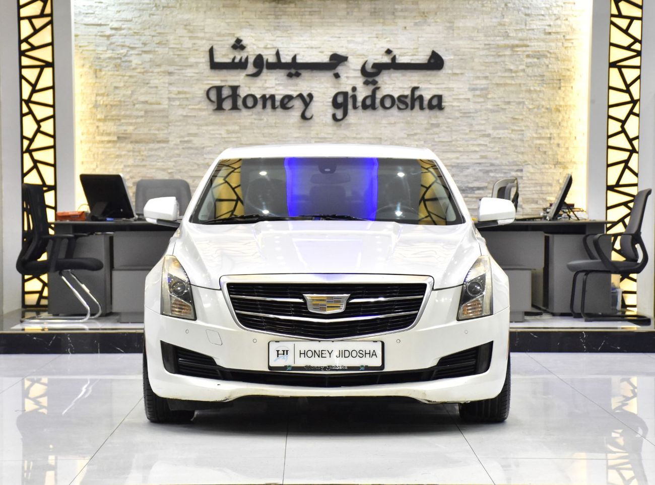 كاديلاك ATS EXCELLENT DEAL for our Cadillac ATS ( 2015 Model ) in White Color GCC Specs