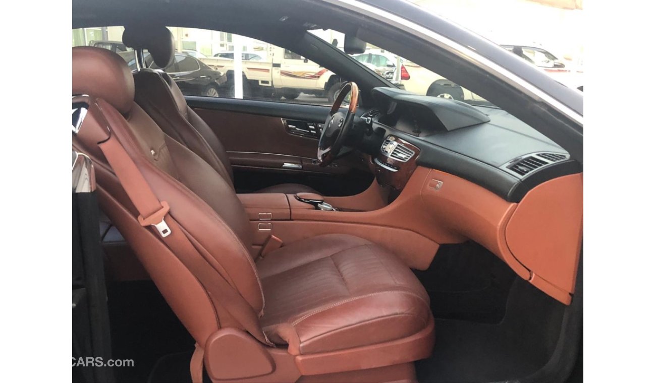 مرسيدس بنز CL 500 موديل 2008 حاله ممتازه من الدخل والخارج فل مواصفات نيت فيجن وردار ومثبت سرعه وتحكم كهربي كامل ونظام