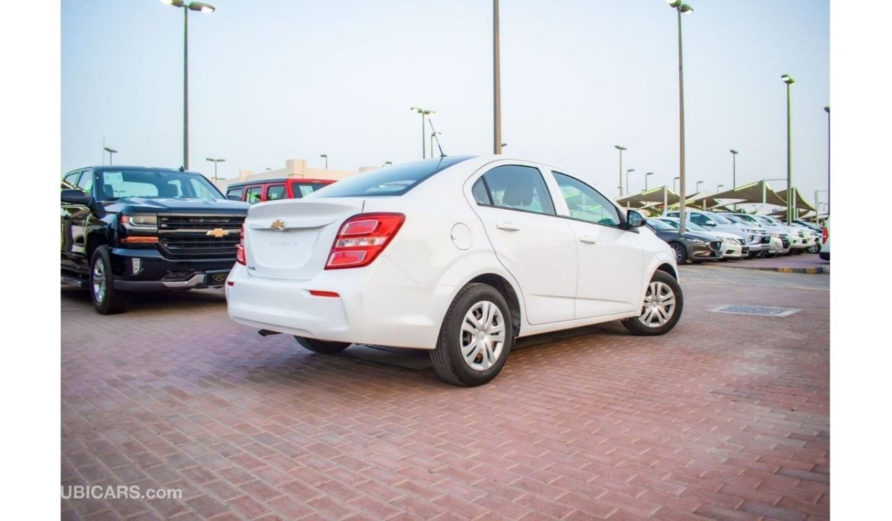 Chevrolet Aveo 2018 | CHEVROLET AVEO | LS FWD | GCC | FREE COMPREHENSIVE INSURANCE | FREE REGISTRATION | VERY WELL-