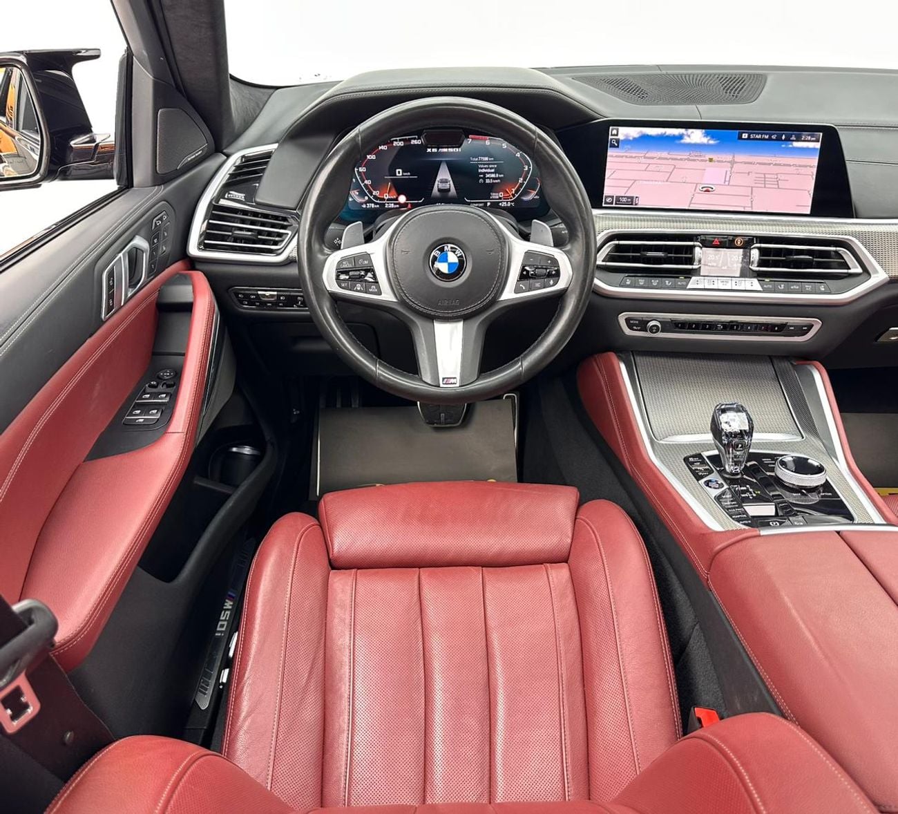 BMW X6 2021 BMW X6 M50i M-Sport, 05/2026 BMW Warranty + Service Package, BMW Full Service History, GCC