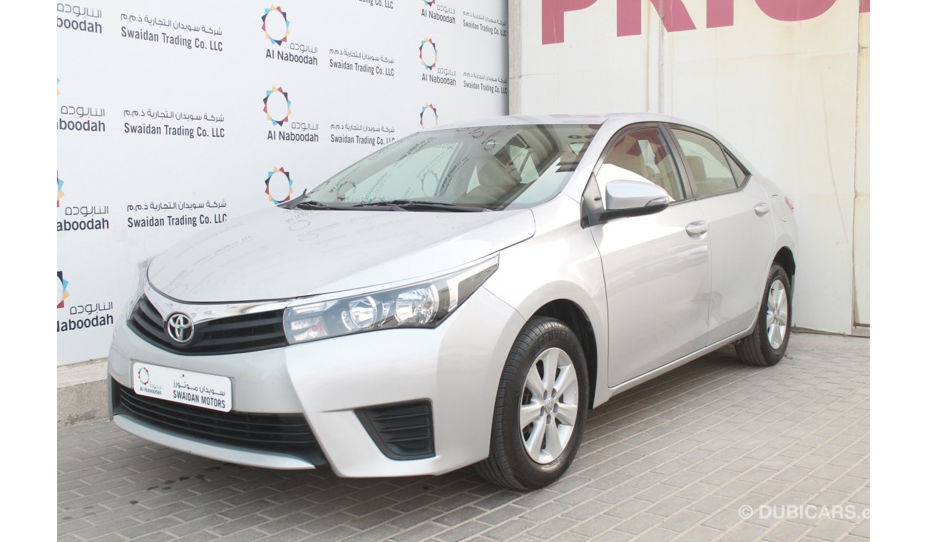 Toyota Corolla 2.0L SE 2016 MODEL WITH BLUETOOTH CRUISE CONTROL SENSOR