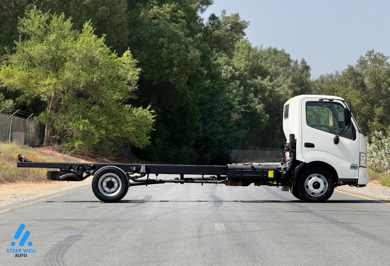 Hino 300 STD 2019 916 Truck, 4.0L RWD Bare Chassis—Diesel—Good Performance—Book now!