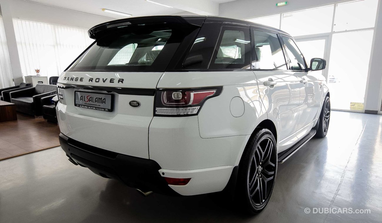 Land Rover Range Rover Sport Supercharged السيارة صيانة الوكالة و تحت الضمان حتى 150000 كم