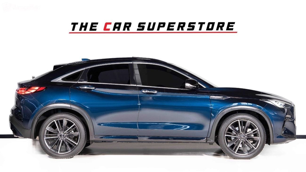 إنفينيتي QX55 2022 - INFINITI QX55 - SENSORY - FULL OPTION - GCC - AGENCY WARRANTY UNTIL 2027 - SERVICE CONTRACT