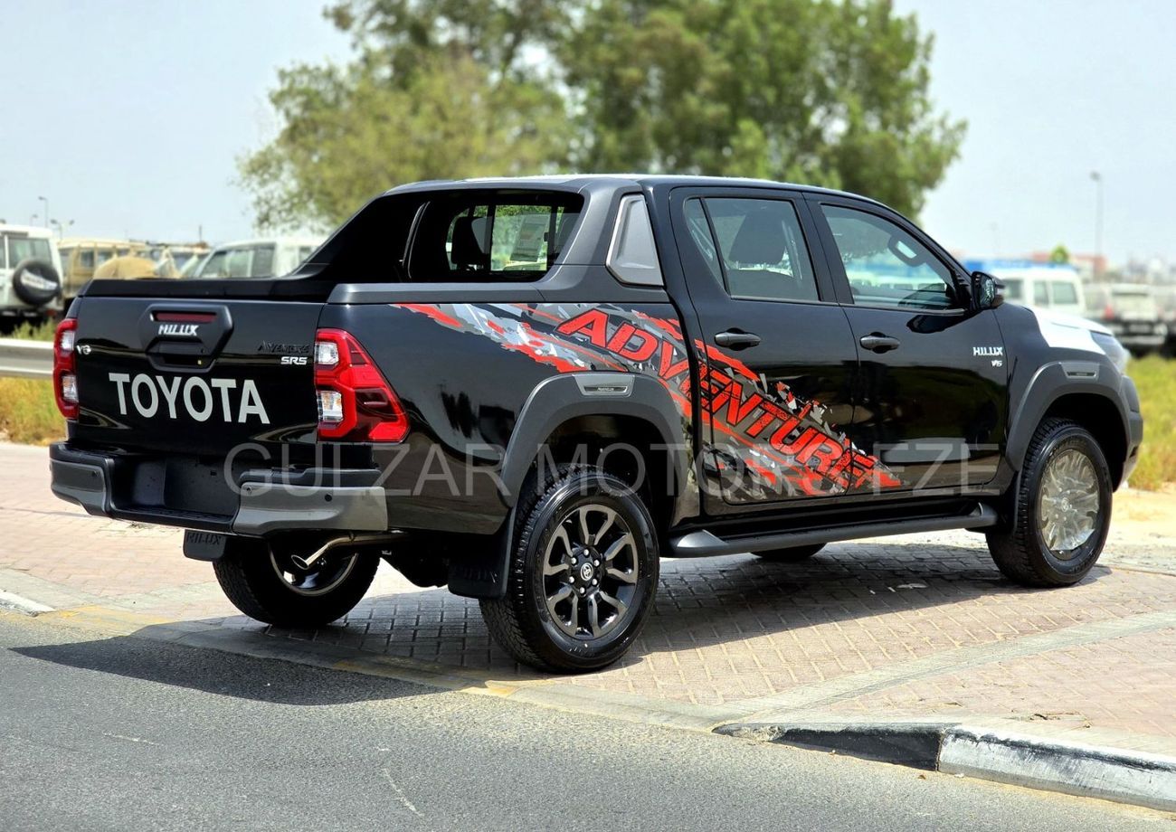 Toyota Hilux HILUX ADVENTURE PETROL 4.0L - FULL WITH COMPRESSOR - BLACK INSIDE BLACK - OMANI