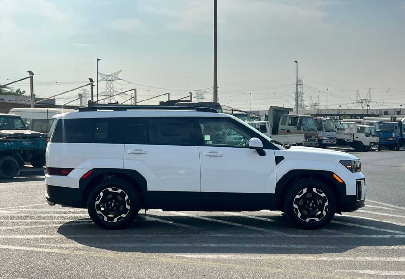 هيونداي سانتا في 2025 Hyundai Santa Fe New Shape 2.5L V4 - SEL Premium - Leather seat - Auto Trunk - 7 Seater - 12000