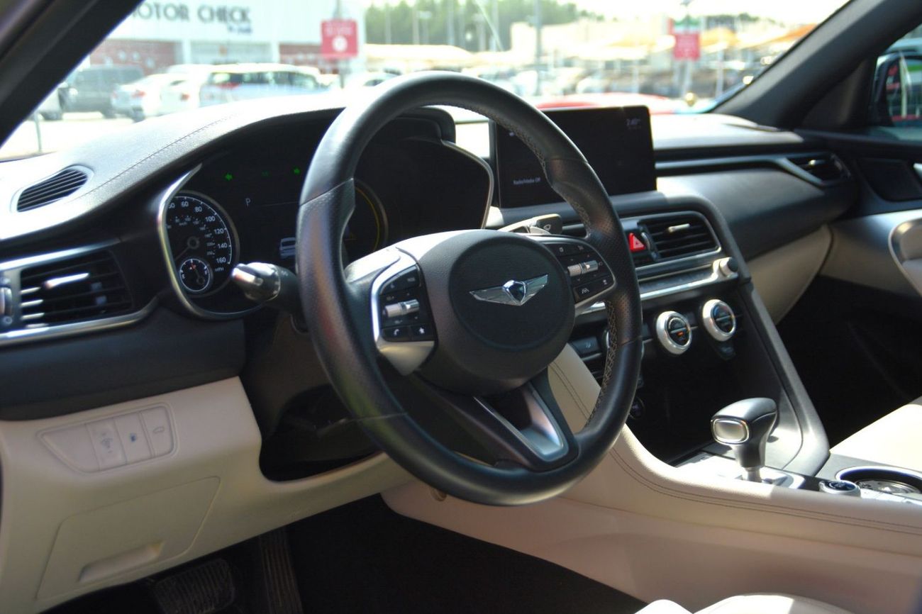 Genesis G70 GINISES/2022//ORIGINAL AIR BAGS/LOOW MILEG//TURBO//NO ACCIDINT