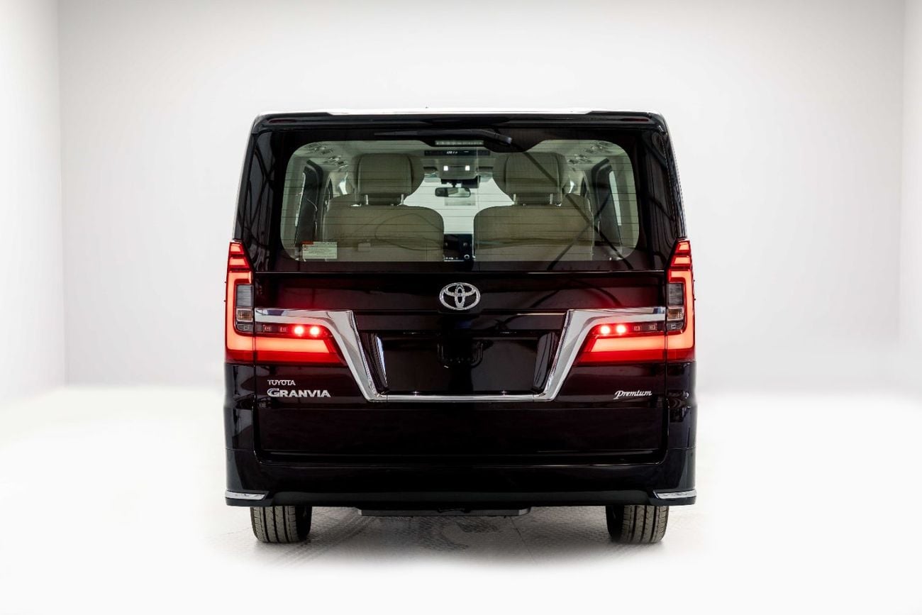 Toyota Granvia HI 3.5L - Black Inside Beige | Export Only