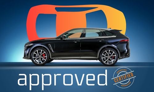 Jaguar F Pace SVR 5.0L Special Offer | AED 4,423 PM | Super Low KM, Warranty, Service Oct 2028 | F Pace P550 SVR