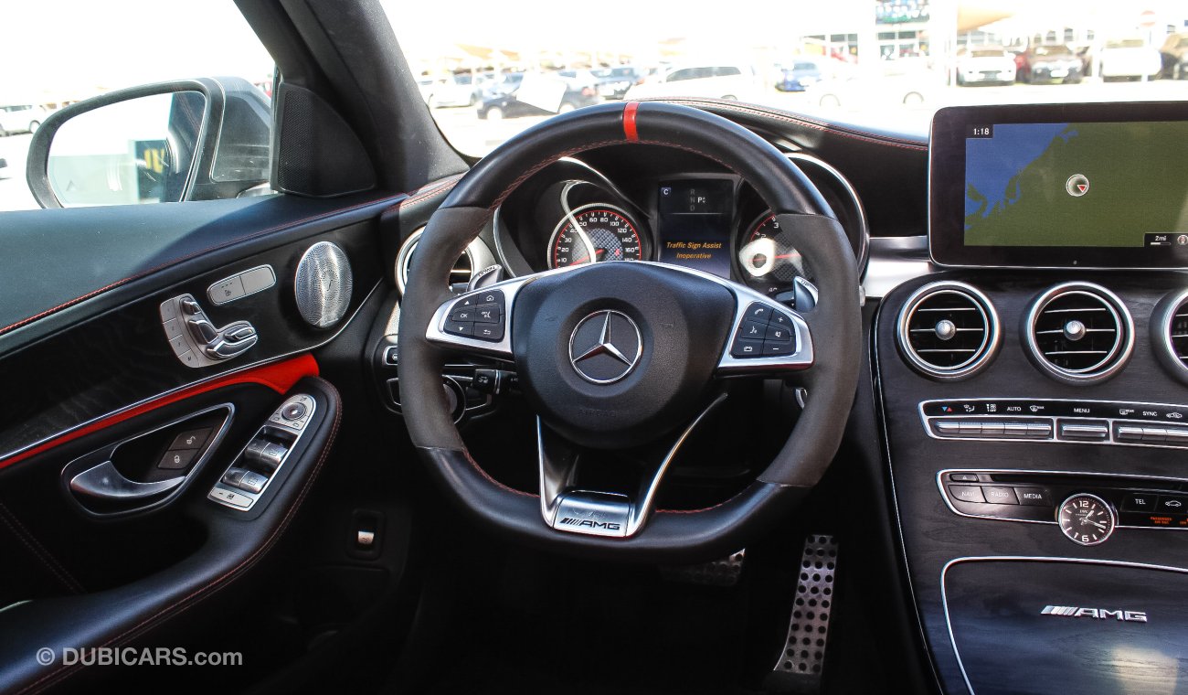 Mercedes-Benz C 63 AMG S، One year free comprehensive warranty in all brands.