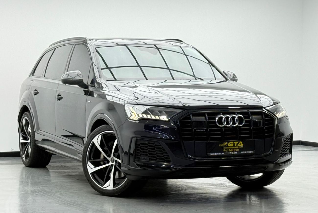 Audi Q7 55 TFSI quattro S-Line 3.0L 2021 Audi Q7 55 TFSI Quattro S-Line, 2026 Audi Warranty, Full Audi Servi
