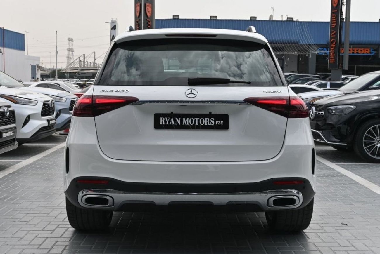 Mercedes-Benz GLE 450 Mercedes-Benz GLE 450 4MATIC 3.0L SUV AWD 5Doors Model 2024, Color White