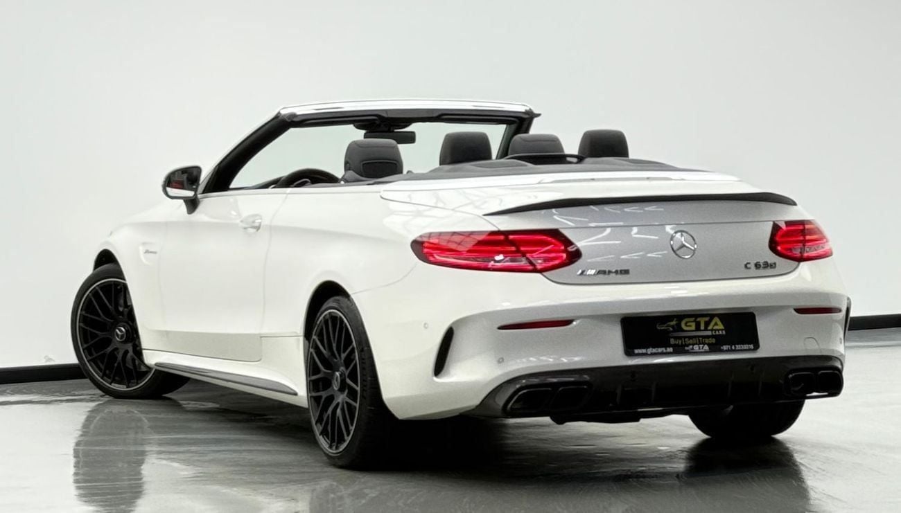 مرسيدس بنز C 63 S 2019 Mercedes Benz C63 S AMG Cabriolet, Warranty, Excellent Condition, GCC