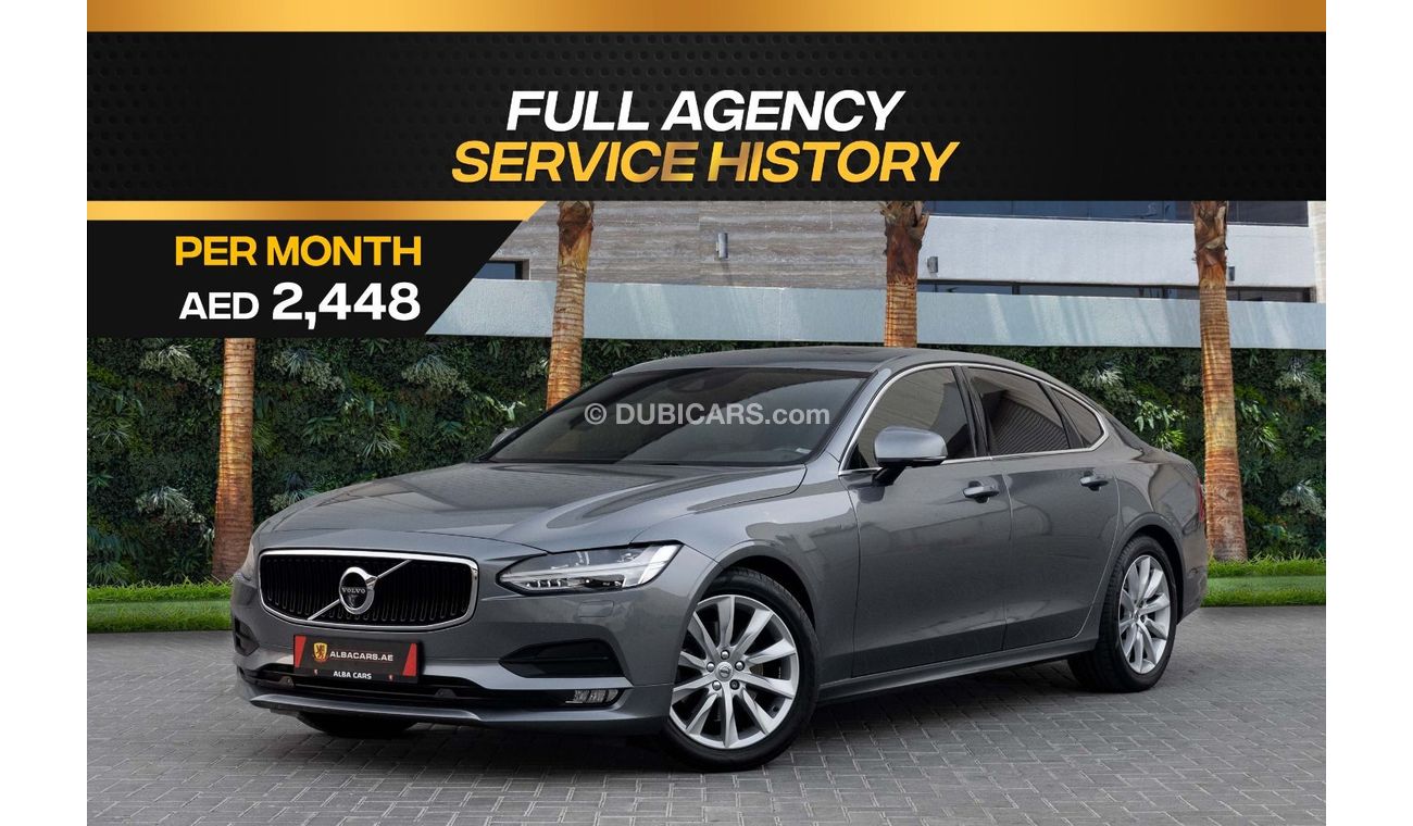 Volvo S90 Momentum Highline T5 | 2,448 P.M  | 0% Downpayment | Full Volvo Service History!