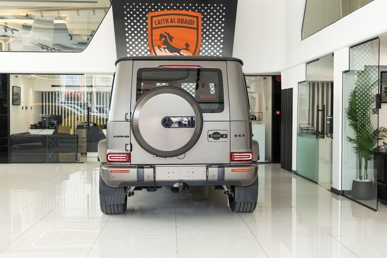 مرسيدس بنز G 63 AMG 4X4² Mercedes G63 AMG - Fully Loaded - Rear Entertainment System- 2024 Special Color 3 Years Gargash Auto