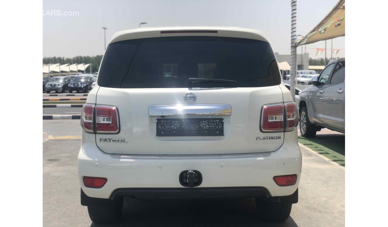 Nissan Patrol خليجي مالك واحد بلاتنيوم ماكينة صغيرة تشيكات وكالة بلكامل