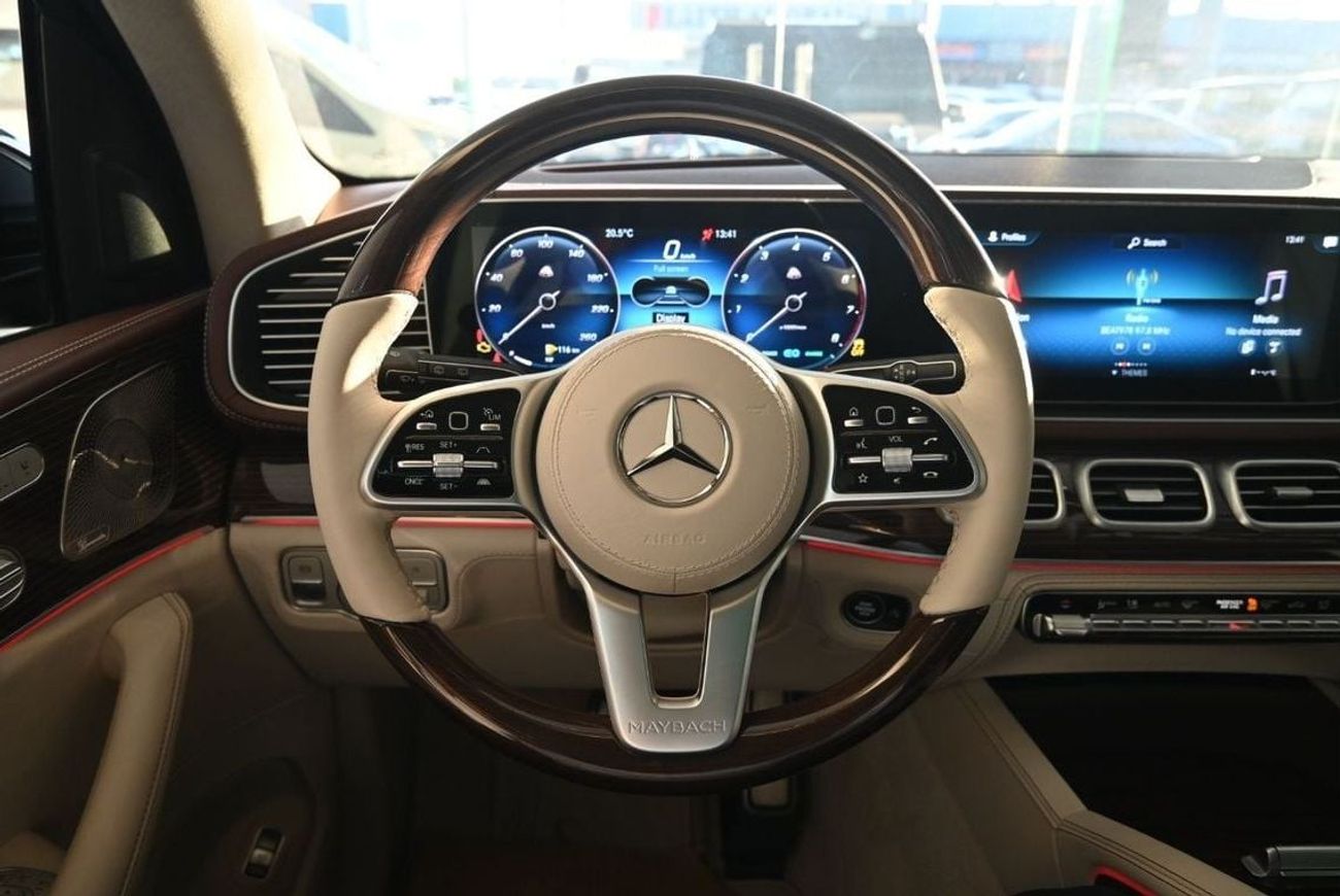 Mercedes Maybach GLS600 Maybach Mercedes-Maybach GLS 600 SUV, V8 Biturbo with Mild Hybrid Drive, Model 2023, Color Black