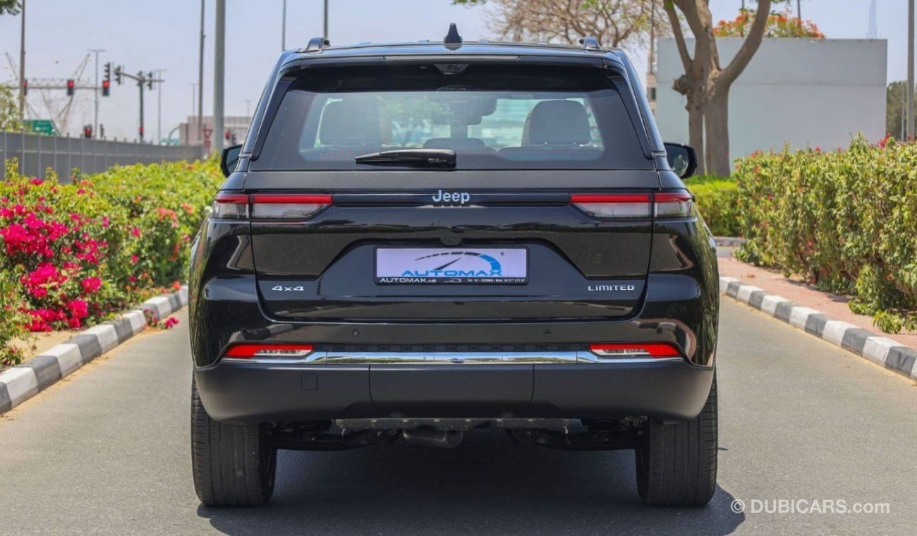 Jeep Grand Cherokee Limited Plus Luxury V6 3.6L 4X4 , 2023 GCC , 0Km , With 3 Years or 60K Km Warranty @Official Dealer