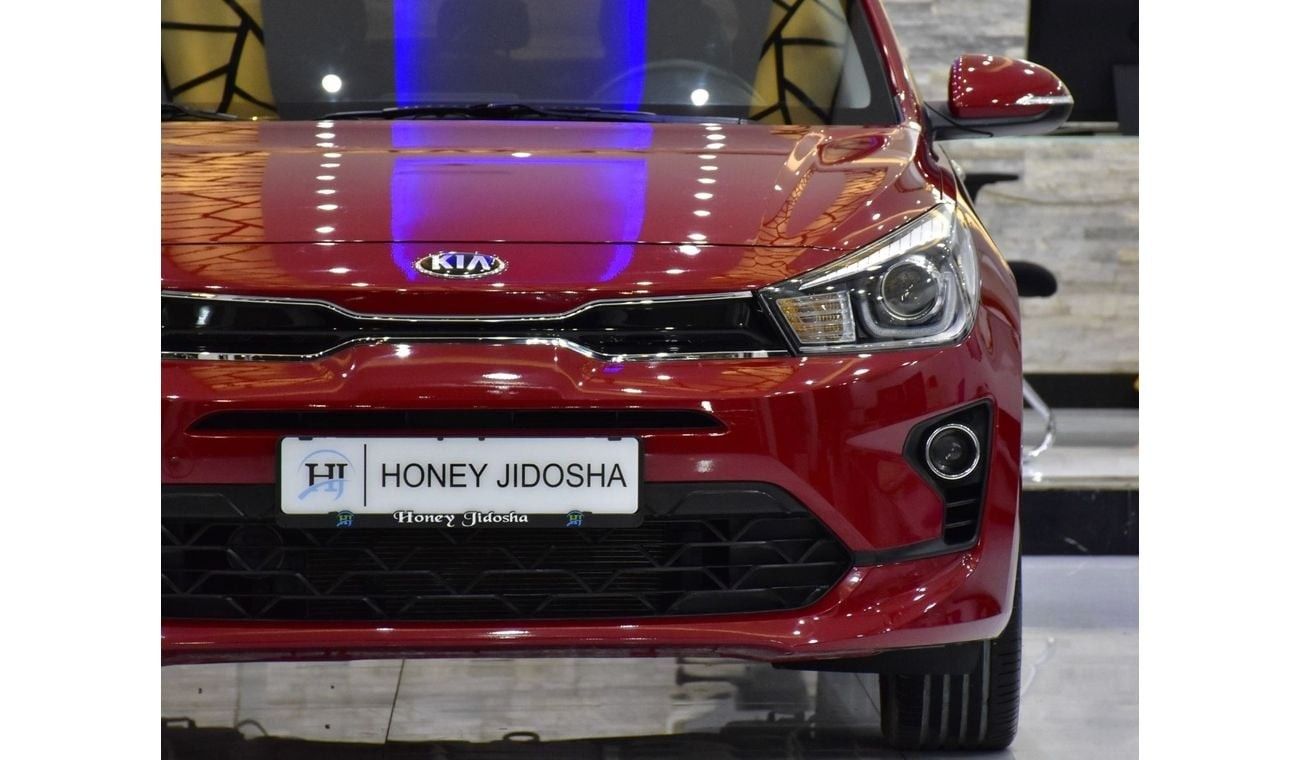 Kia Rio EXCELLENT DEAL for our KIA Rio 1.6L ( 2021 Model ) in Red Color GCC Specs