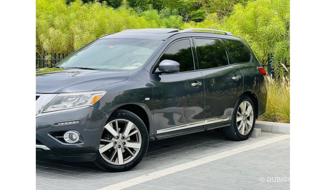 Nissan Pathfinder SL || Sunroof || GCC || 7 seater || Well Maintained || BOOKED !!!