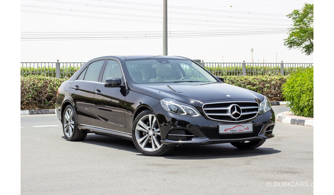Mercedes-Benz E300 - 2014 - GCC - ZERO DOWN PAYMENT - 1950 AED/MONTHLY - 1 YEAR WARRANTY